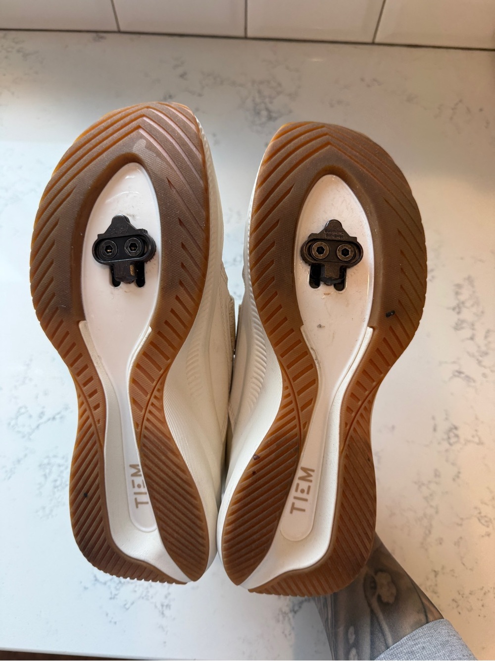 TIEM lynx spin shoes cycling soulcycle champagne gold 9 - Picture 6 of 6